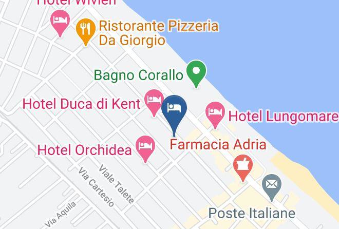 Forli - Hotel Bella Zurigo Maps