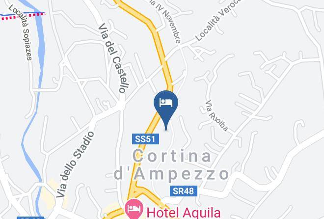Belluno - Hotel Bellaria Maps