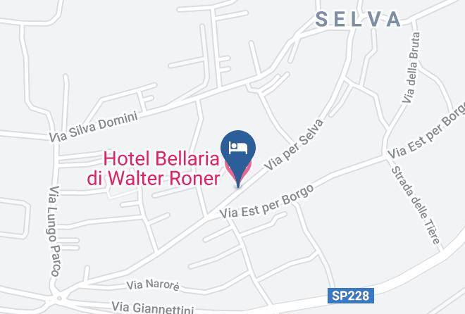 Trento - Hotel Bellaria Di Walter Roner Maps