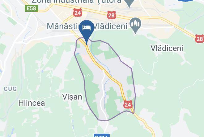 Iasi - Hotel Bellaria Maps