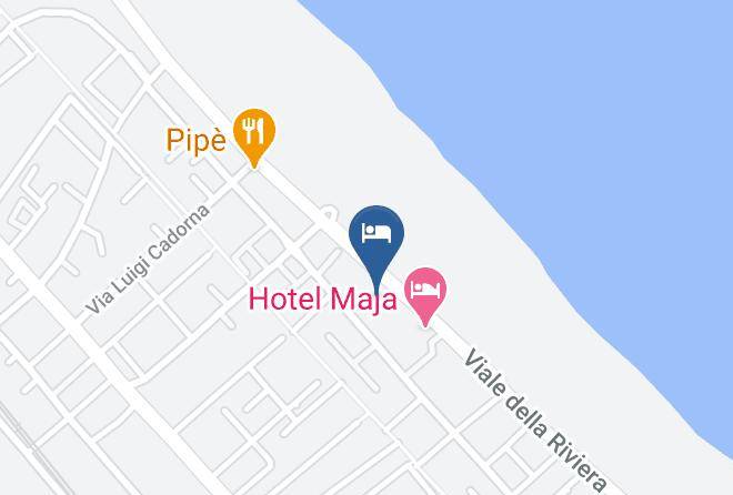 Pescara - Hotel Bellariva Maps