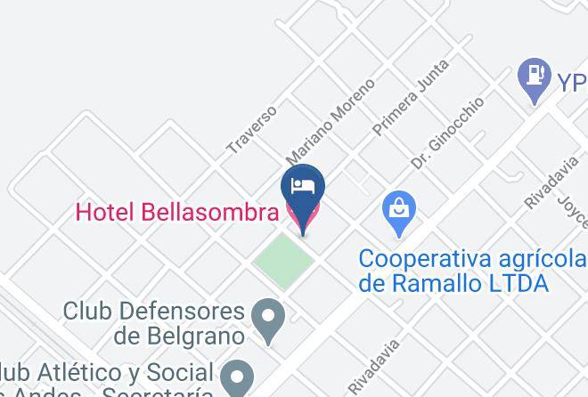 Ramallo - Hotel Bellasombra Maps