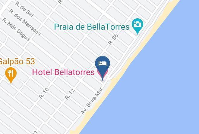 Passo De Torres - Hotel Bellatorres Maps