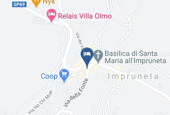 Florence - Hotel Bellavista Impruneta Maps