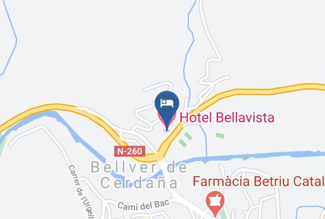 Lleida - Hotel Bellavista Maps