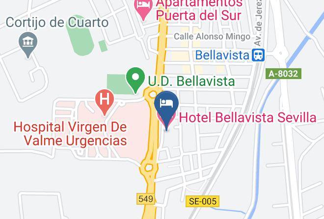 Seville - Hotel Bellavista Sevilla Maps