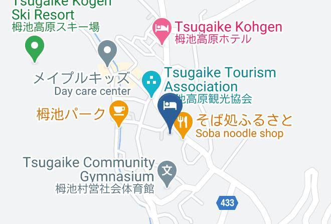 Hotel Belle Cour Inomata Map