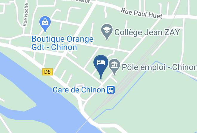 Indre Et Loire - Hotel Belle Epoque Maps