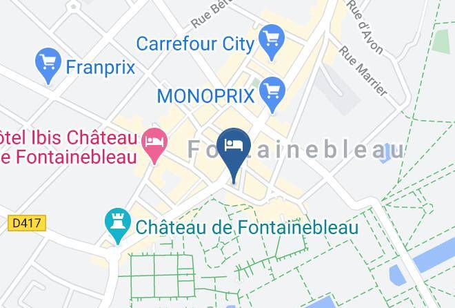 Seine Et Marne - Hotel Belle Fontainebleau Maps