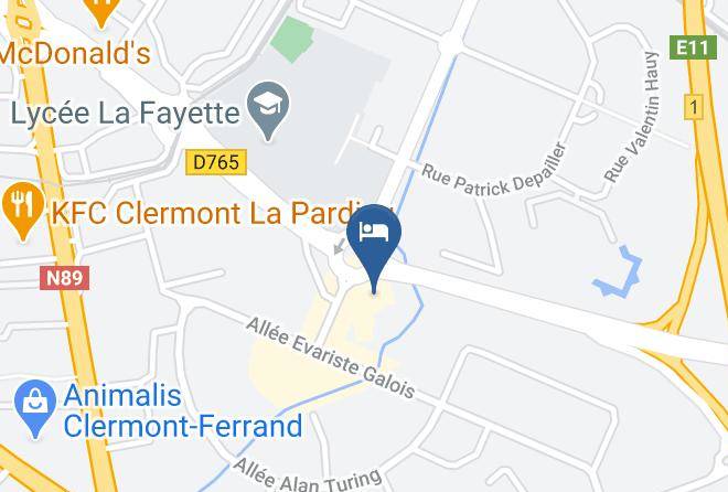 Puy De Dome - Hotel Belle Inn Maps