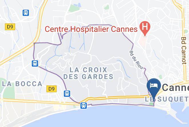 Maritime Alps - Hotel Belle Plage Maps