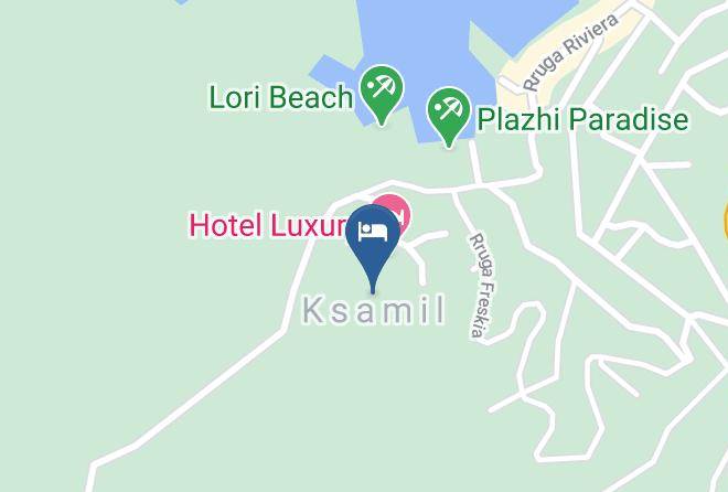 Saranda - Hotel Belle Vue Maps