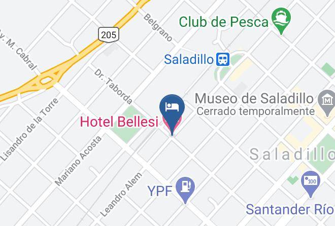 Saladillo - Hotel Bellesi Maps