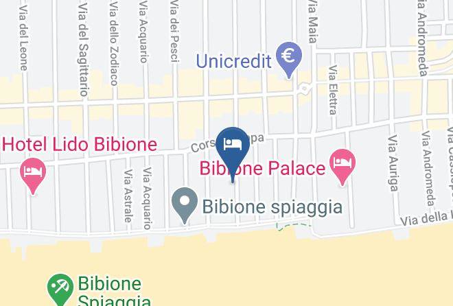 Venice - Hotel Bellevue Bibione Maps
