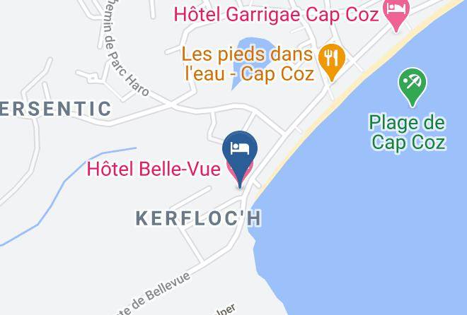 Finistere - Hotel Belle Vue Maps