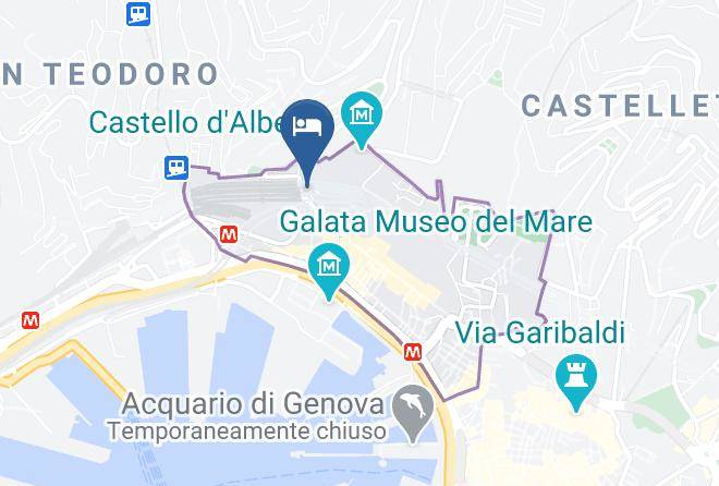Genoa - Hotel Bellevue Maps