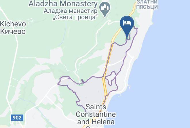 Varna - Hotel Bellevue Golden Sands Maps
