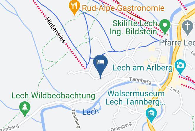Bludenz - Hotel Bellevue Maps