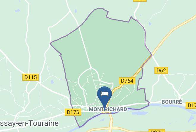 Loir Et Cher - Hotel Bellevue Maps