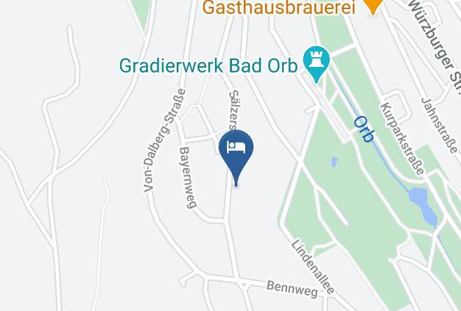 Main Kinzig Kreis - Hotel Bellevue Maps