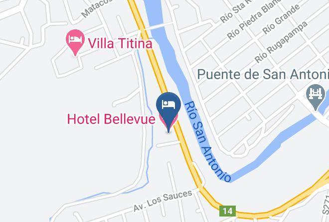 Punilla Department - Hotel Bellevue Maps