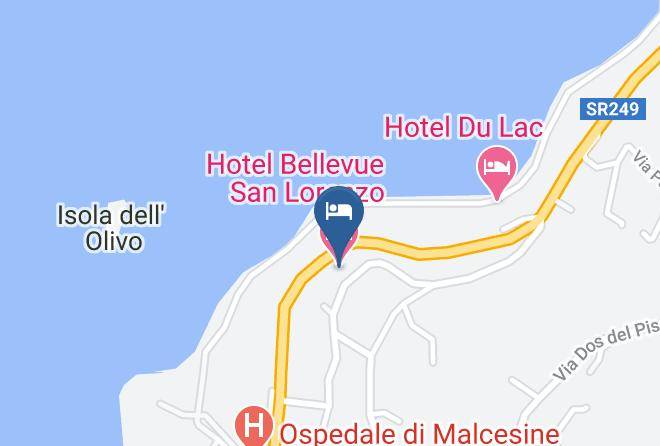 Verona - Hotel Bellevue San Lorenzo Maps