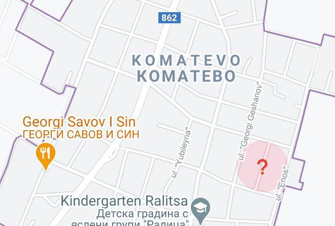 Plovdiv Komatevo - Hotel Bellevue Ski & Spa Maps