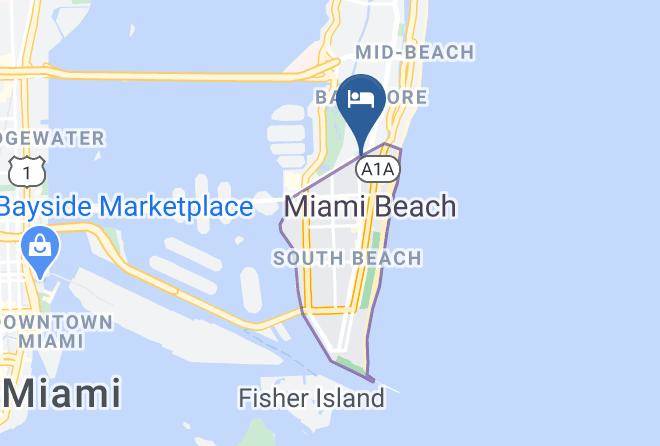 Miami Dade - Hotel Belleza Maps