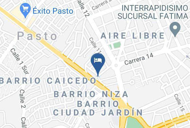 Pasto - Hotel Bello Amanecer Maps