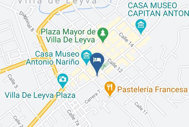 Villa De Leyva - Hotel Bello Hogar Maps