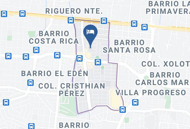 Managua - Hotel Bello Horizonte Maps