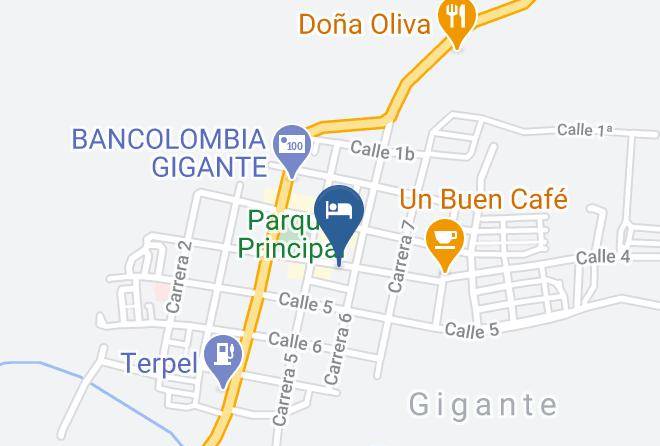 Gigante - Hotel Belly Rosita Maps