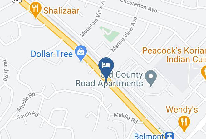 San Mateo - Hotel Belmont Maps