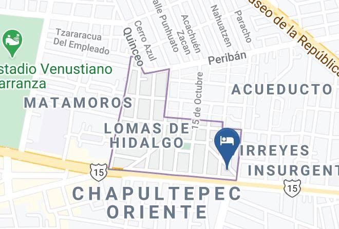 Morelia - Hotel Belo Grand Maps