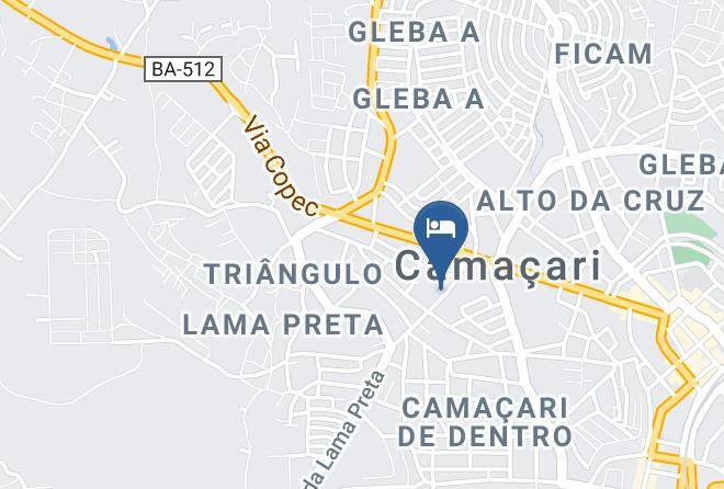 Camacari - Hotel Belo Horizonte Maps