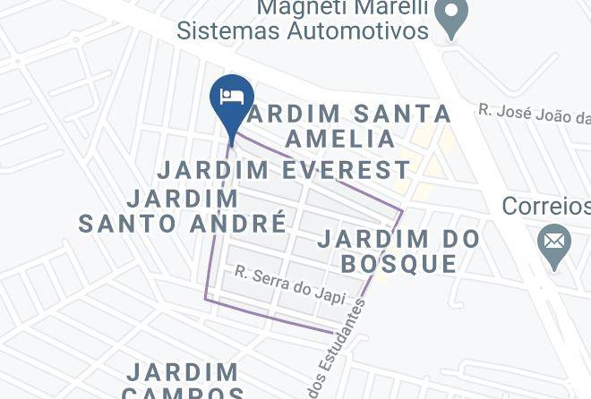 Hortolandia - Hotel Belo Jardim Maps