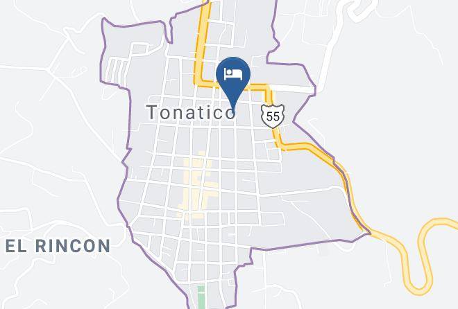 Tonatico - Hotel Beltran Maps