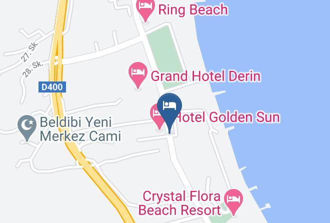 Konyaalti - Hotel Beltur Maps