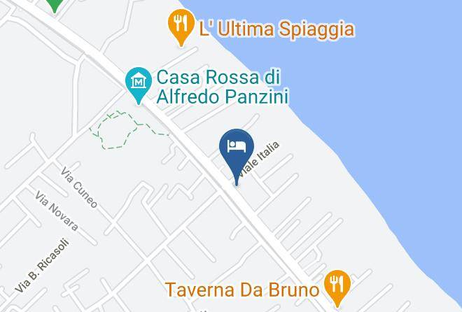 Rimini - Hotel Belturismo Maps