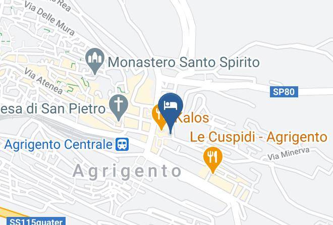 Agrigento - Hotel Belvedere Agrigento Italy 1 Maps