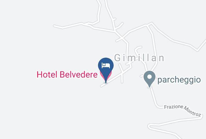 Aosta - Hotel Belvedere Maps