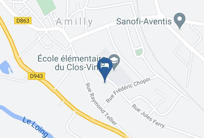 Loiret - Hotel Belvedere Maps