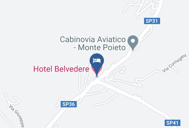 Bergamo - Hotel Belvedere Maps