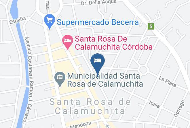Calamuchita Department - Hotel Belvedere Maps