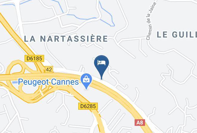 Maritime Alps - Hotel Belvedere Cannes Mougins Maps