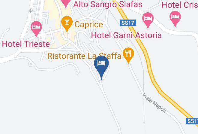 L Aquila - Hotel Belvedere Maps