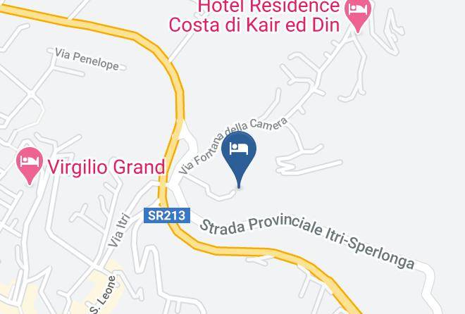 Latina - Hotel Belvedere Maps
