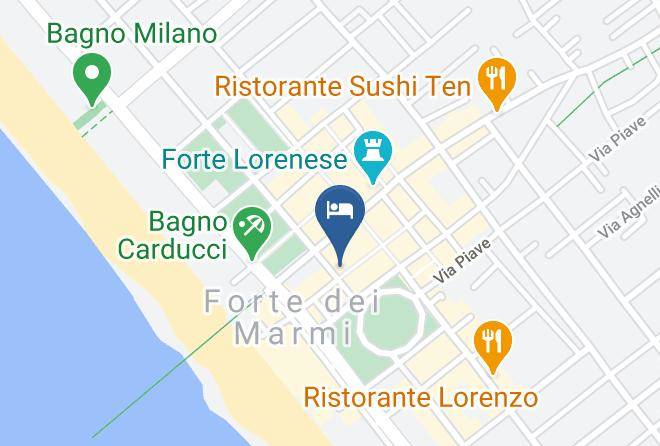 Lucca - Hotel Belvedere Maps
