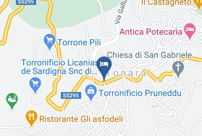 Nuoro - Hotel Belvedere Maps