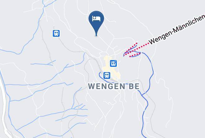 Interlaken Oberhasli - Hotel Belvedere Wengen Maps